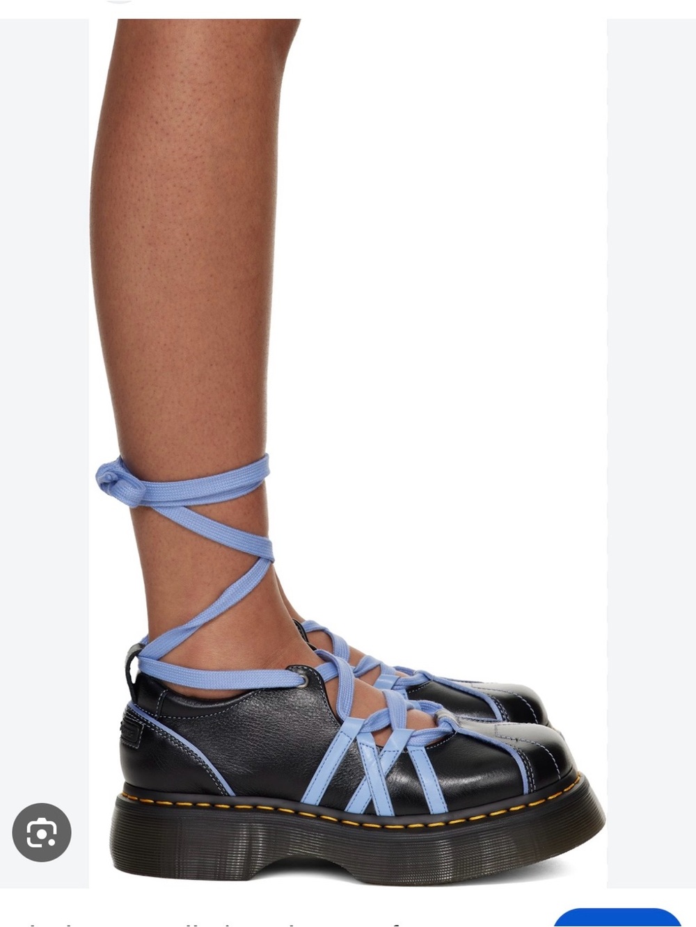 Dr Marten Buzz Ballerina Wrap Around - US women 9 - Picture 2 of 5